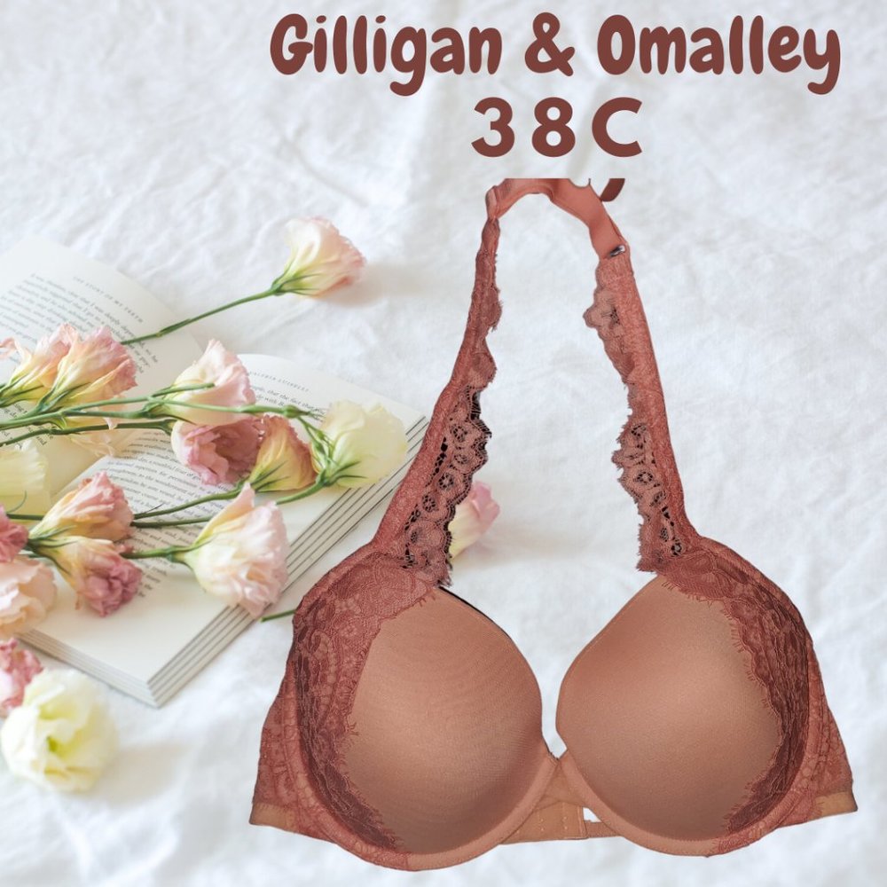 Women's Gilligan O'Malley Coral Bra Size 38C